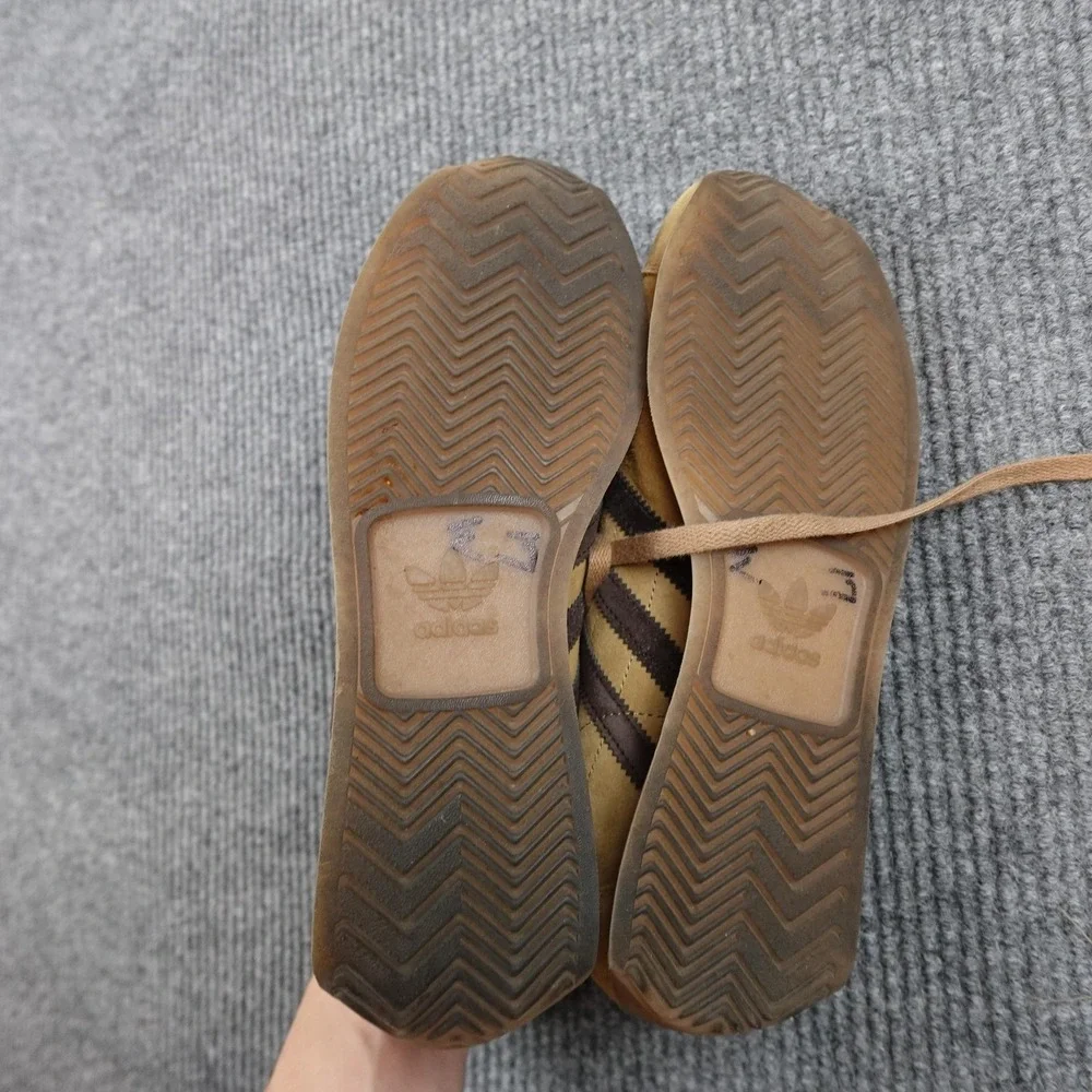 Adidas Country Japan Brown Desert Suede Shoes Mens Size 11 ID9210 Striped Low